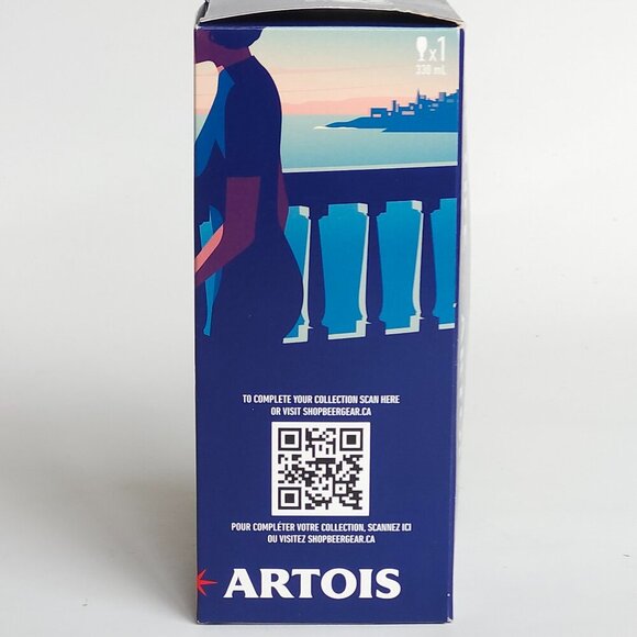 FUN Stella Artois Chalice Boxed Glass 33cl BNIP LIMITED EDITION Bubble Writing - Picture 3 of 10